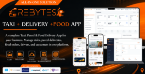 Rebytes | Taxi, Delivery Food Delivery Platform