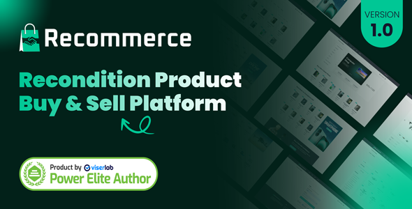 Recommerce – Recondition Product Buy And Sell Platform