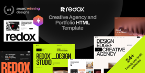 Redox – Creative Agency Portfolio HTML Template