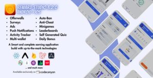 Reward Studio: Earning App With Admin Panel (Android + iOS)