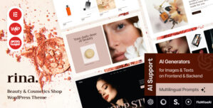 Rina – Beauty Cosmetics Shop WordPress Theme