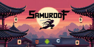 Samuroof – Roof Jump Arcade (HTML5 Android) in Construct 3 Game