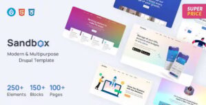 Sandbox – Modern Multipurpose Drupal 11 10 Theme