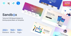 Sandbox – Modern Multipurpose NextJs Template