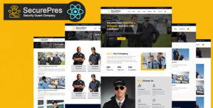 Securepress – Security Company React Template