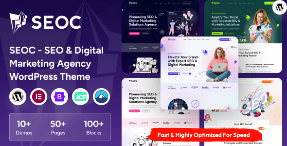 SEOC – SEO Digital Marketing Agency WordPress Theme