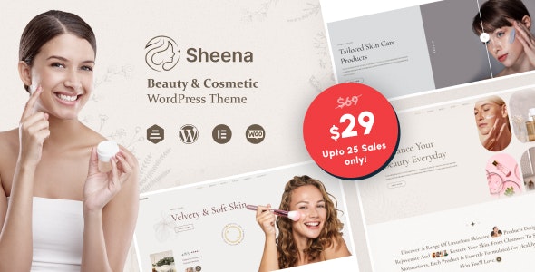 Sheena – Beauty Cosmetic WooCommerce Theme