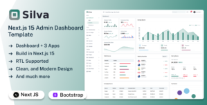 Silva – Next Js 15 Admin Dashboard Template