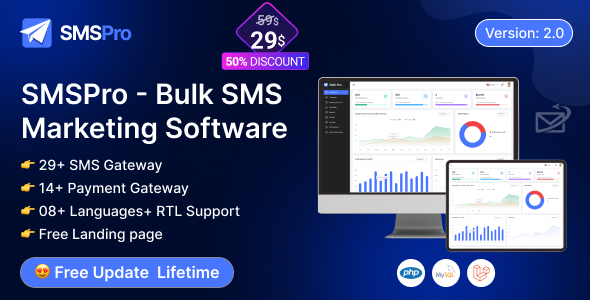SMSPro – Bulk SMS Marketing Software