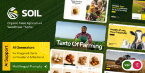 Soil – Organic Farm Agriculture WordPress Theme