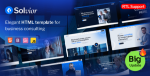 Solvior – Business Consulting HTML Template