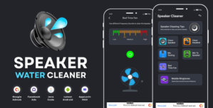 Speaker Water Cleaner With AdMob Ads Android