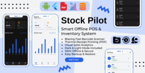 StockPilot – Smart Offline POS and Inventory Management Flutter App