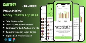 SwiftPay – Money Transfer React Native CLI App Ui Kit