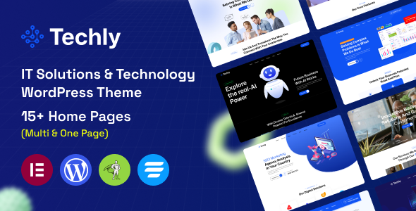 Techly – IT Solutions Technology WordPress Theme