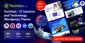 TechXen – IT Solution and Technology WordPress Theme