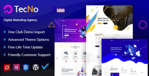 Tecno – Creative Agency WordPress Theme