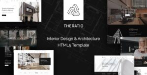 Theratio – Interior Design Architecture HTML5 Template