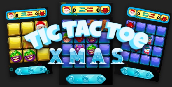 Tic Tac Toe Christmas – Cross Platform Puzzle Game