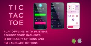 Tic Tac Toe – React Native Game with AI, AdMob IAP