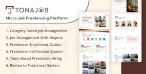 TonaJob – MicroJob Freelancing Platform