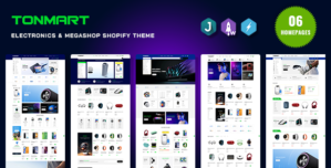 Tonmart – Electronics Multi-Purpose Shopify Theme