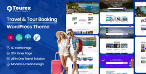 Tourex – Tour Travel Booking WordPress Theme