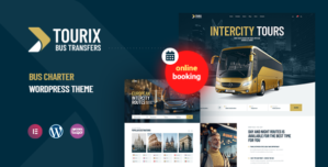 Tourix – Bus Charter WordPress Theme