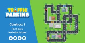 Traffic Parking – HTML5 Game (Construct 3)