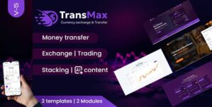 TRANS MAX – Multi Currency wallet Transfer | Exchange | Crypto Trading Staking System