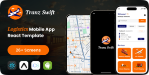 Tranz Swift | Logistics Mobile App | React Native Expo Template