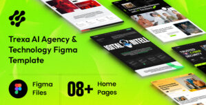 Trexa – AI Agency Technology Figma Template