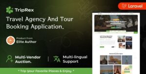 TripRex – Travel Agency and Tour Booking Laravel Script