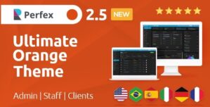 Ultimate Orange Theme – Perfex Theme CRM