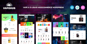 Vapohub – Vape E-Liquid WooCommerce Theme