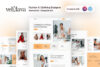 Vellava – Fashion Clothing Designer Elementor Template Kit
