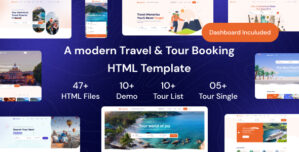ViaTours – Travel Tour Agency HTML Template