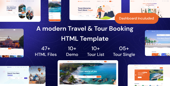 ViaTours – Travel Tour Agency HTML Template