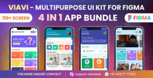 VIAVI – Multipurpose UI Kit for Figma