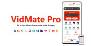 VidMate Pro – All in One Video Downloader (with Browser) | ADMOB, FIREBASE, ONESIGNAL