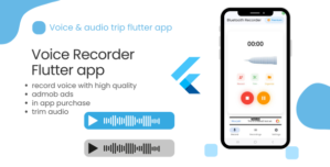 Voice Recorder – Voice Recording – Flutter app – Voice Memos
