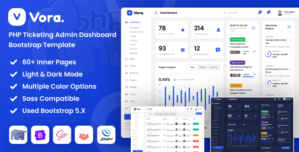 Vora – PHP Saas Admin Dashboard Bootstrap Template