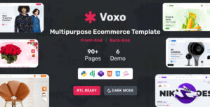 Voxo – Multivendor Ecommerce Django Template Full Script