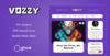 Vozzy – Neobrutalism Lightweight Ghost Theme