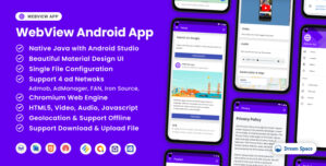 WebViewApp – Premium Android WebView App