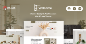 Welcome – Architecture and Interior Design WordPress Theme