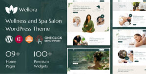 Wellora – Wellness and Spa Salon WordPress Theme