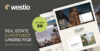 Westio – Real Estate Apartment Landing Page WordPress Theme