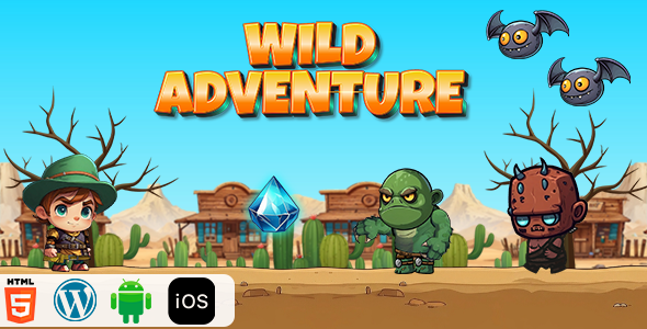 Wild Adventure – HTML5 Construct3 Game