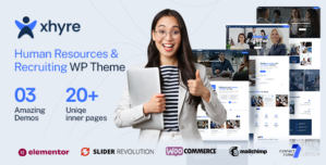 Xhyre – Human Resources Recruiting WordPress Theme